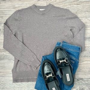 NWOT Taupe Crewneck Sweater